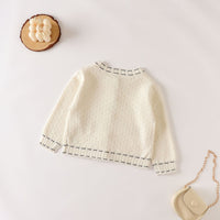 Load image into Gallery viewer, Baby Girls Solid Color Cardigan And Rompers Wholesale 220817578
