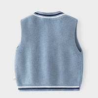 Load image into Gallery viewer, Baby Kid Boys Crochet Alphabet Vests Waistcoats Wholesale 220817586
