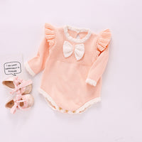 Load image into Gallery viewer, Baby Girls Cartoon Rompers Wholesale 22081762
