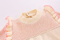 Load image into Gallery viewer, Baby Girls Crochet Rompers Wholesale 22081764
