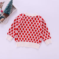 Load image into Gallery viewer, Baby Girls Checked Crochet Cardigan And Rompers Wholesale 22081771
