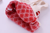 Load image into Gallery viewer, Baby Girls Checked Crochet Cardigan And Rompers Wholesale 22081771
