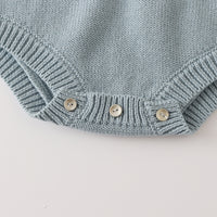 Load image into Gallery viewer, Baby Girls Bow Crochet Rompers Wholesale 22081778
