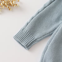 Load image into Gallery viewer, Baby Girls Bow Crochet Rompers Wholesale 22081778
