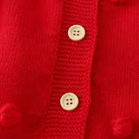 Load image into Gallery viewer, Baby Girls Solid Color Crochet Cardigan Wholesale 22081783
