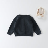 Load image into Gallery viewer, Baby Girls Flower Crochet Embroidered Cardigan Wholesale 22081787
