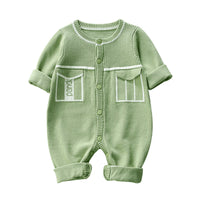 Load image into Gallery viewer, Baby Unisex Letters Crochet Knitwear Jumpsuits Wholesale 22081908
