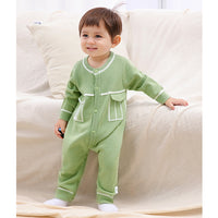 Load image into Gallery viewer, Baby Unisex Letters Crochet Knitwear Jumpsuits Wholesale 22081908
