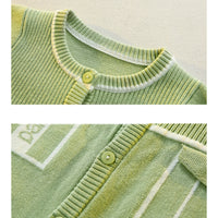 Load image into Gallery viewer, Baby Unisex Letters Crochet Knitwear Jumpsuits Wholesale 22081908
