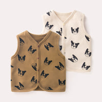 Load image into Gallery viewer, Baby Kid Unisex Cartoon Print Vests Waistcoats Wholesale 22081909
