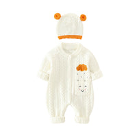 Load image into Gallery viewer, Baby Unisex Solid Color Knitwear Jumpsuits Wholesale 220819100
