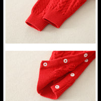 Load image into Gallery viewer, Baby Unisex Solid Color Knitwear Jumpsuits Wholesale 220819100

