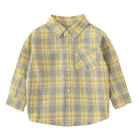 Load image into Gallery viewer, Baby Kid Boys Checked Shirts Wholesale 220819136

