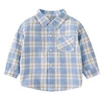 Load image into Gallery viewer, Baby Kid Boys Checked Shirts Wholesale 220819136
