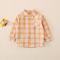 Load image into Gallery viewer, Baby Kid Boys Checked Shirts Wholesale 220819136
