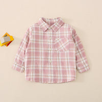 Load image into Gallery viewer, Baby Kid Boys Checked Shirts Wholesale 220819136
