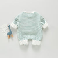 Load image into Gallery viewer, Baby Boys Striped Letters Jumpsuits Wholesale 220819158
