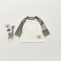 Load image into Gallery viewer, Baby Boys Striped Tops Wholesale 220819160
