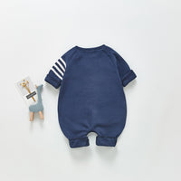 Load image into Gallery viewer, Baby Boys Striped Jumpsuits Wholesale 220819170
