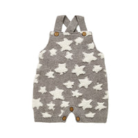 Load image into Gallery viewer, Baby Unisex Star Knitwear Rompers Wholesale 220819173
