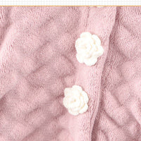 Load image into Gallery viewer, Baby Kid Girls Solid Color Flower Cardigan Knitwear Wholesale 220819178
