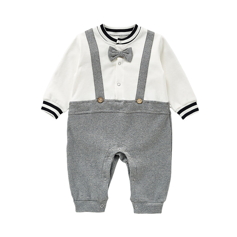 Baby Boys Color-blocking Jumpsuits Wholesale 220819203