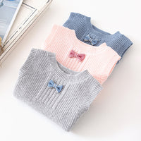 Load image into Gallery viewer, Baby Unisex Solid Color Bow Vests Waistcoats Knitwear Wholesale 22081923
