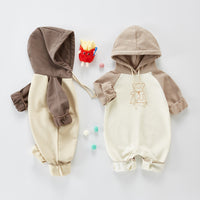 Load image into Gallery viewer, Baby Boys Color-blocking Cartoon Print Jumpsuits Wholesale 220819230
