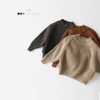 Load image into Gallery viewer, Baby Kid Unisex Solid Color Sweaters Wholesale 220819239
