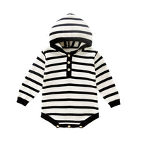 Load image into Gallery viewer, Baby Boys Striped Crochet Knitwear Rompers Wholesale 220819250
