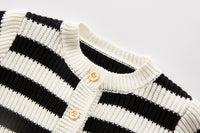 Load image into Gallery viewer, Baby Boys Striped Crochet Knitwear Rompers Wholesale 220819250
