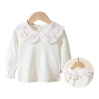 Load image into Gallery viewer, Baby Kid Girls Flower Fruit Print Tops Wholesale 220819268
