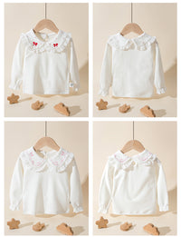 Load image into Gallery viewer, Baby Kid Girls Flower Fruit Print Tops Wholesale 220819268
