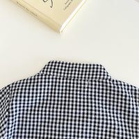 Load image into Gallery viewer, Baby Boys Checked Rompers Wholesale 220819301
