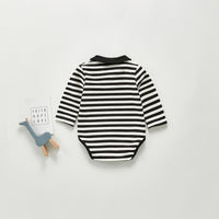 Load image into Gallery viewer, Baby Boys Striped Rompers Wholesale 22081932
