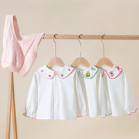 Load image into Gallery viewer, Baby Kid Girls Fruit Animals Embroidered Tops Wholesale 220819321
