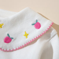 Load image into Gallery viewer, Baby Kid Girls Fruit Animals Embroidered Tops Wholesale 220819321
