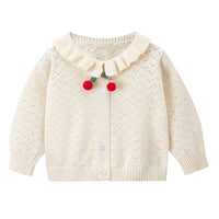 Load image into Gallery viewer, Baby Kid Girls Crochet Cardigan Wholesale 220819332
