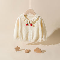Load image into Gallery viewer, Baby Kid Girls Crochet Cardigan Wholesale 220819332
