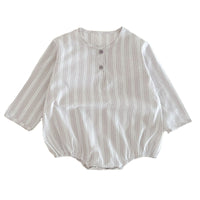 Load image into Gallery viewer, Baby Boys Striped Checked Rompers Wholesale 220819349
