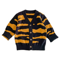 Load image into Gallery viewer, Baby Boys Zebra Print Cardigan Wholesale 220819363
