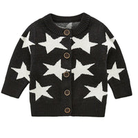Load image into Gallery viewer, Baby Boys Star Crochet Cardigan Knitwear Wholesale 22081938
