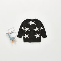 Load image into Gallery viewer, Baby Boys Star Crochet Cardigan Knitwear Wholesale 22081938
