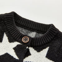 Load image into Gallery viewer, Baby Boys Star Crochet Cardigan Knitwear Wholesale 22081938
