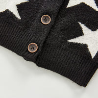 Load image into Gallery viewer, Baby Boys Star Crochet Cardigan Knitwear Wholesale 22081938
