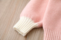 Load image into Gallery viewer, Baby Kid Girls Flower Embroidered Cardigan Knitwear Wholesale 220819409
