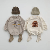 Load image into Gallery viewer, Baby Unisex Letters Cartoon Print Rompers Wholesale 220819452
