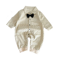 Load image into Gallery viewer, Baby Boys Polka dots Bow Jumpsuits Wholesale 220819466
