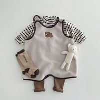 Load image into Gallery viewer, Baby Boys Animals Embroidered Rompers Wholesale 220819485
