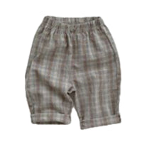 Load image into Gallery viewer, Baby Boys Checked Pants Wholesale 220819488
